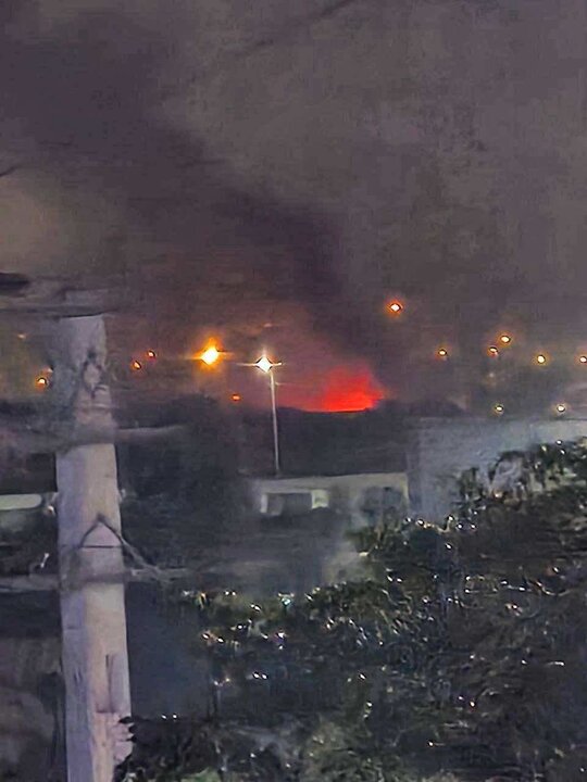 تعدادی تصویر ادعایی از انفجار ساعتی قبل در تهران