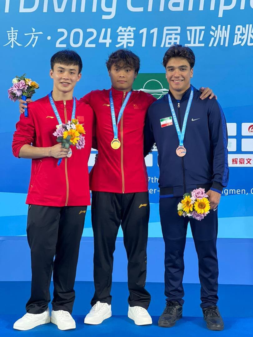 عکس| ادامهی تاریخسازی نابغه ایرانی در آسیا