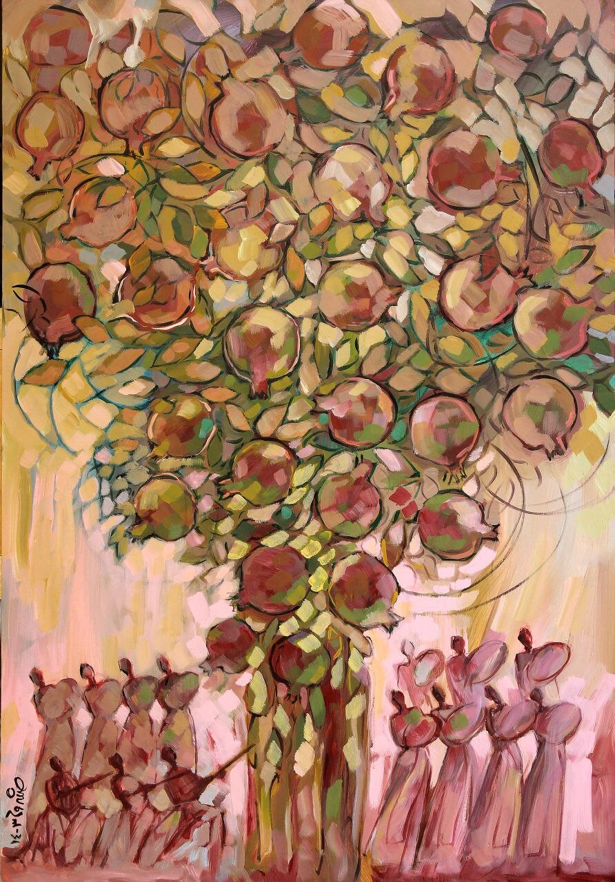 علی خسروی: جهان نقاشیهایم را از مینیاتور وام گرفتهام