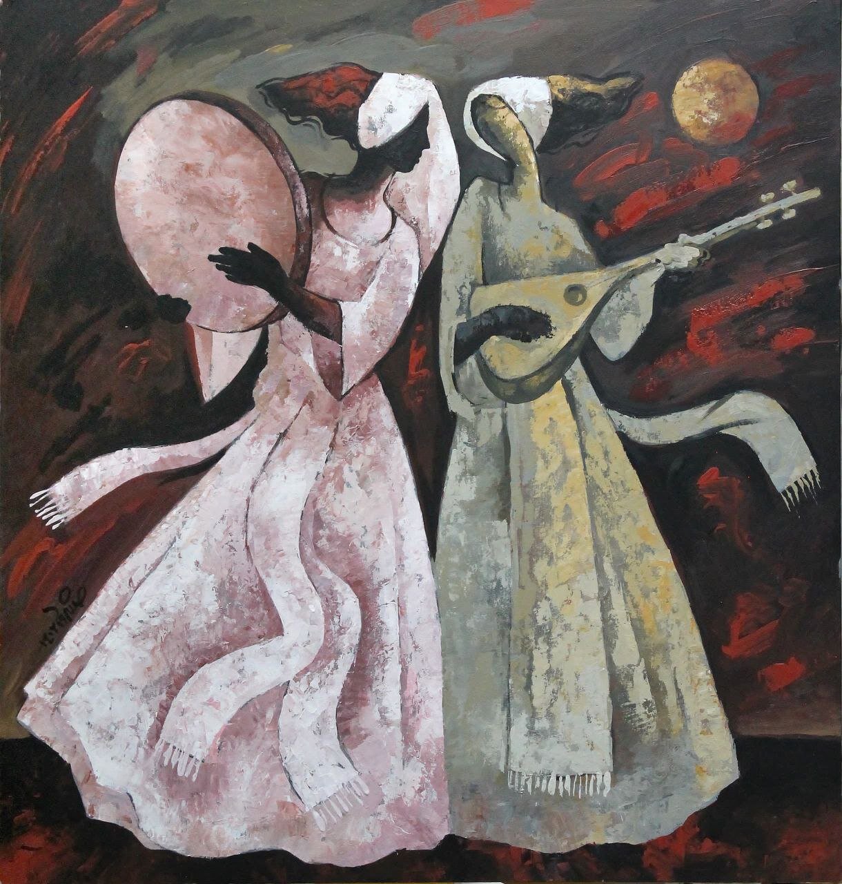 علی خسروی: جهان نقاشیهایم را از مینیاتور وام گرفتهام