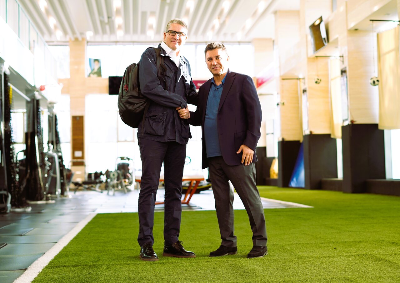 عکس | جلسه قلعهنویی و گاریدو در مرکز ملی فوتبال ایران