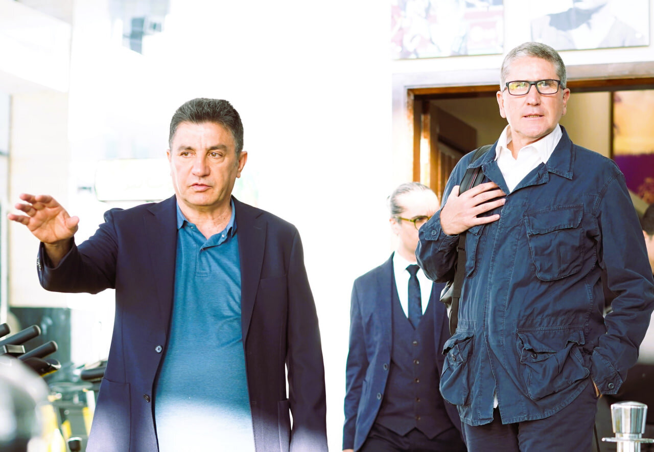 عکس | جلسه قلعهنویی و گاریدو در مرکز ملی فوتبال ایران