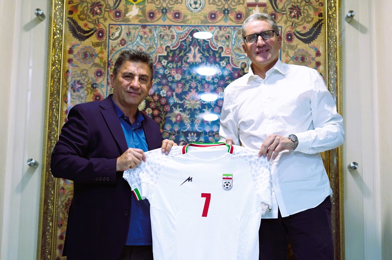 عکس | جلسه قلعهنویی و گاریدو در مرکز ملی فوتبال ایران