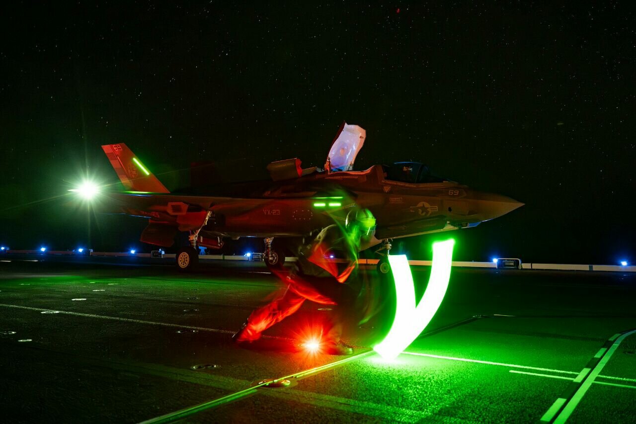 آمریکا جنگندههای اف ـ ۳۵ را به پرواز درآورد/عکس