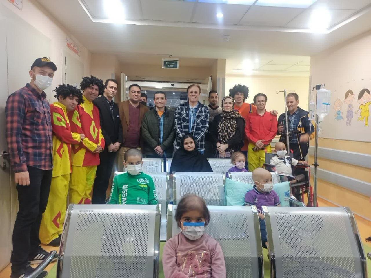 «عمو فتیلهایها» در بیمارستان کودکان اکباتان همدان چه کردند