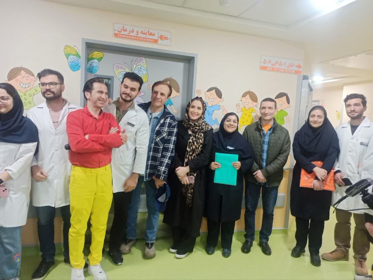 «عمو فتیلهایها» در بیمارستان کودکان اکباتان همدان چه کردند
