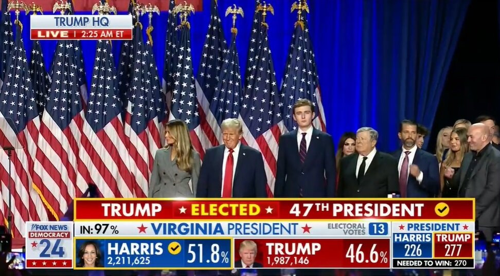 سخنرانی ترامپ شروع شد/عکس