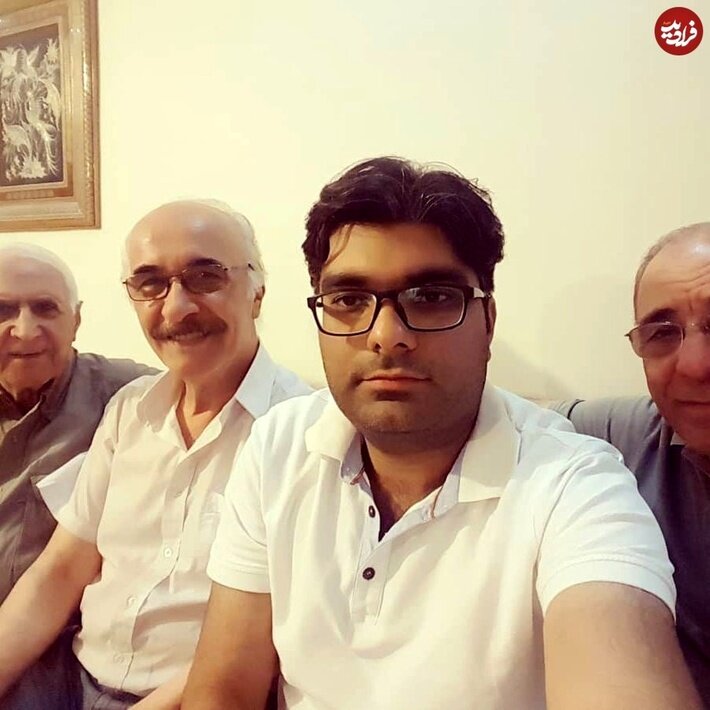 چهره «سعید نیکپور» بازیگر «در چشم باد» در ۷۹ سالگی/ عکس