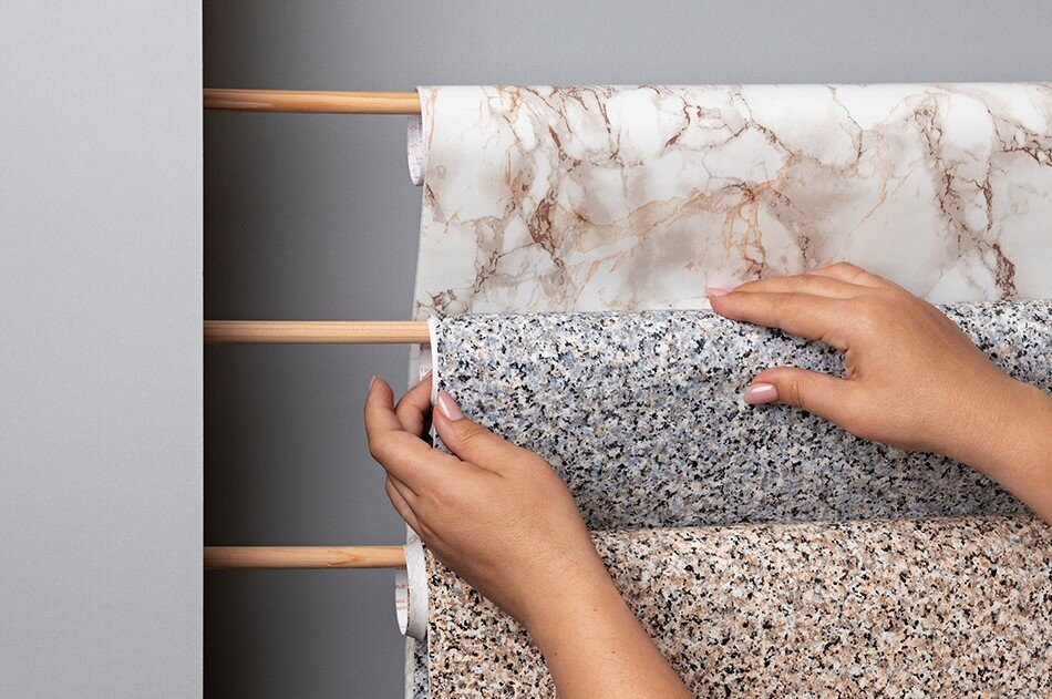 ست کردن فرش آشپزخانه با کابینت