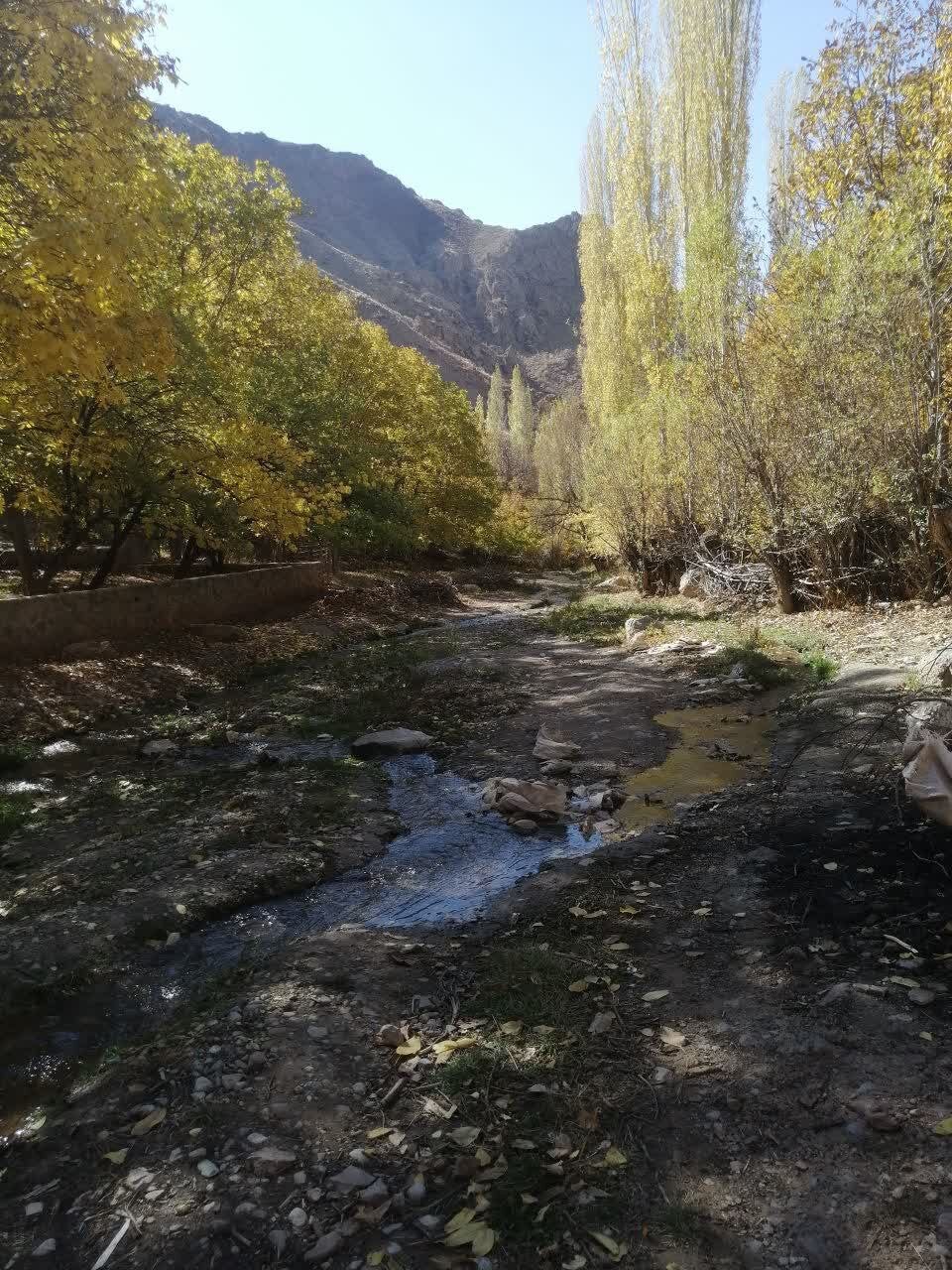 پاییز رنگارنگ در روستاهای اطراف شهرستان فیروزکوه