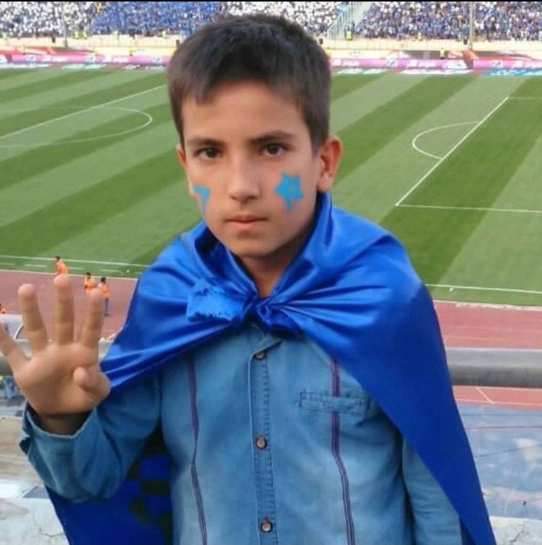 عکس | پدیده استقلال به آرزوی کودکیاش رسید!