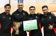 صعود دو پله ‌ی تیم شمشیربازی پس از درخشش در الجزایر