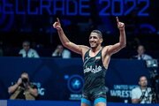 Iran’s Amouzad among top UWW ranking in freestyle