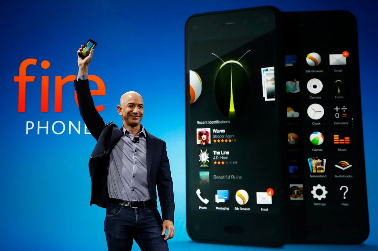 جف بزوس، رویداد معرفی Amazon Fire Phone سال ۲۰۱۴