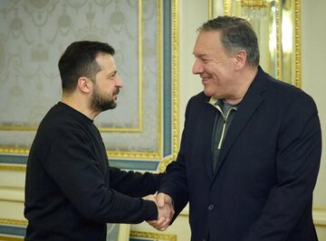 اوکراین چشم انتظار پمپئو بود! اوکراین چشم انتظار پمپئو بود!