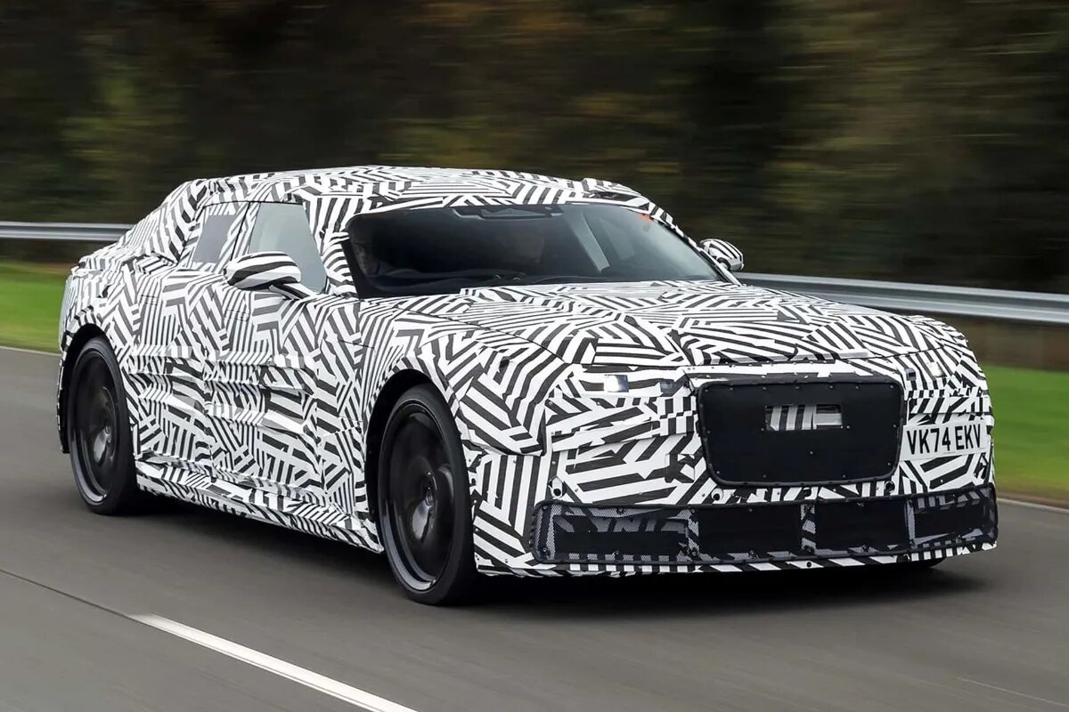 تصاویر جاسوسی از نمونهی اولیه خودروی الکتریکی جگوار ۲۰۲۴