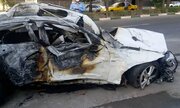 ببینید | لحظه تصادف مرگبار Bmw در جاده مخصوص کرج