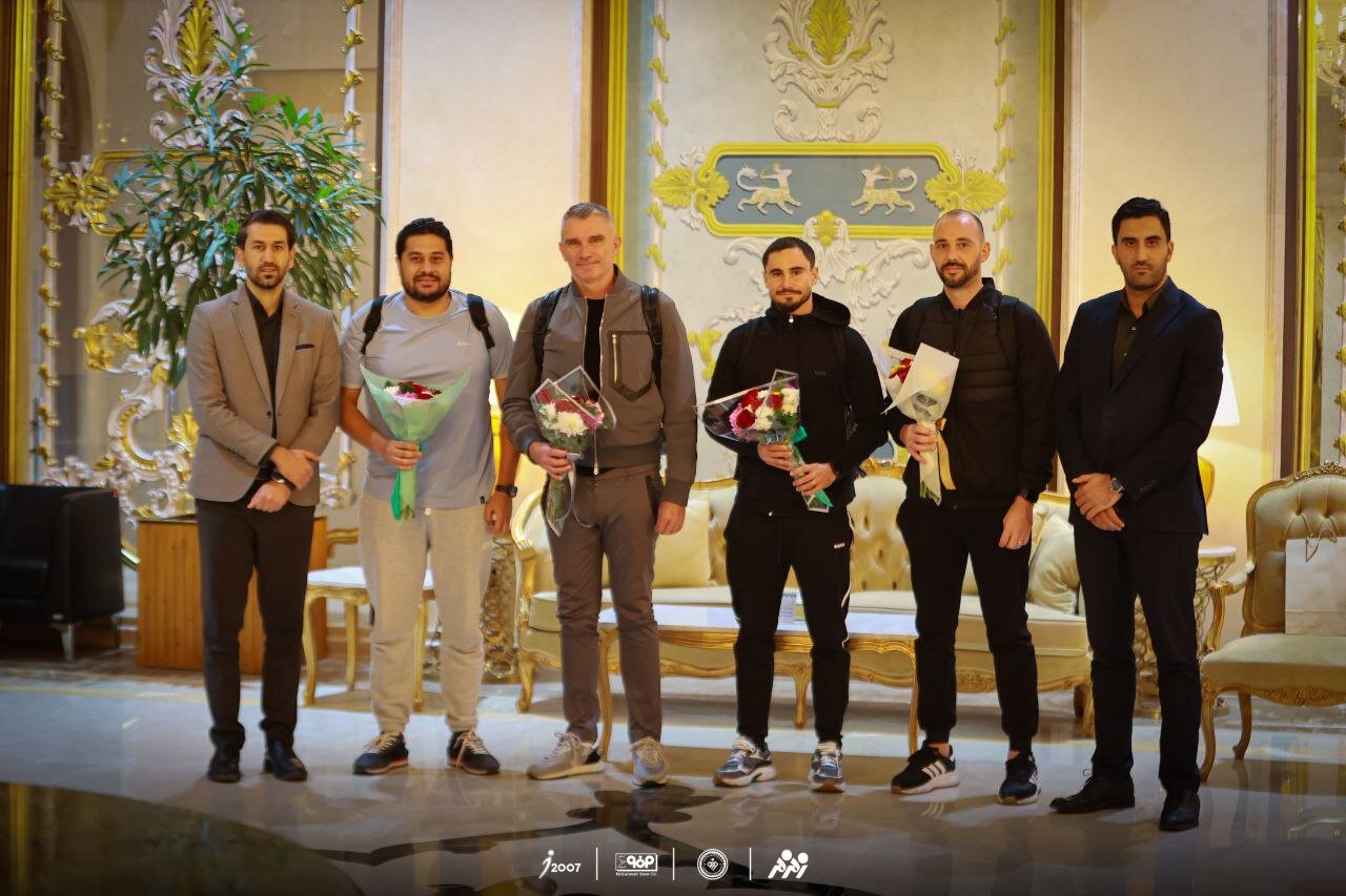 عکس | آغاز دوران مرد فرانسوی روی نیمکت سپاهان