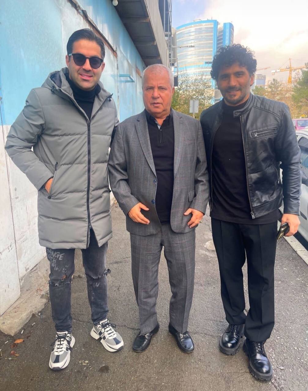 عکس | ملاقات جواد کاظمیان و علی پروین؛ بهیاد دهه ۸۰!