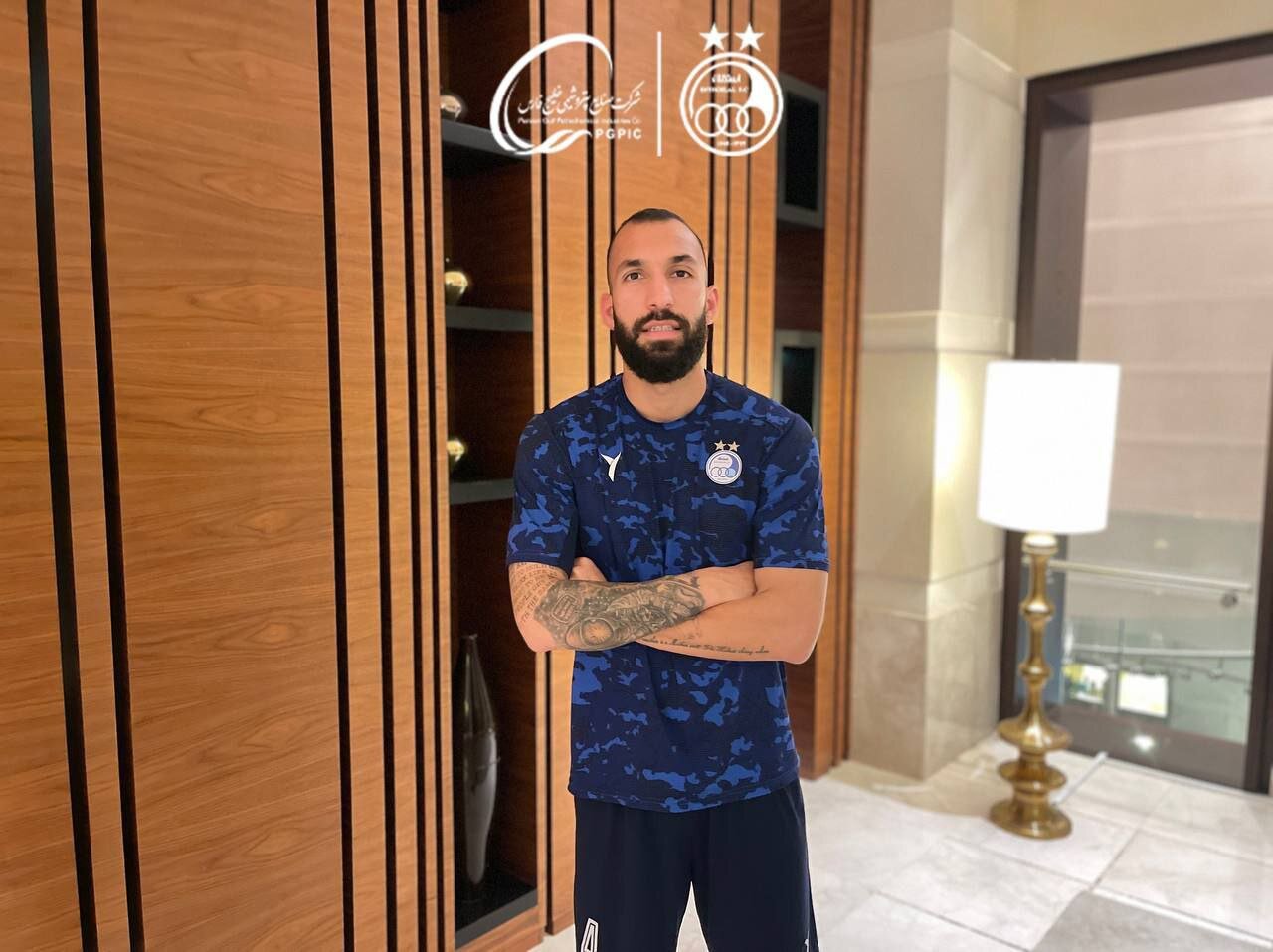 عکس | ستاره ملیپوش در اردوی استقلال