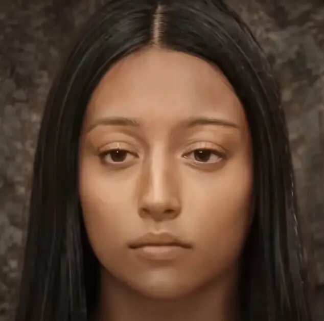 هوش مصنوعی چهره مریم مقدس را بازسازی کرد/ عکس