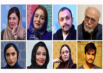 از ژاله صامتی تا سیما تیرانداز و صابر ابر/ چهرههایی که به صحنه آمدند از ژاله صامتی تا سیما تیرانداز و صابر ابر/ چهرههایی که به صحنه آمدند