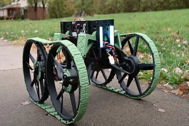 تانکی که تبدیل به پهپاد میشود