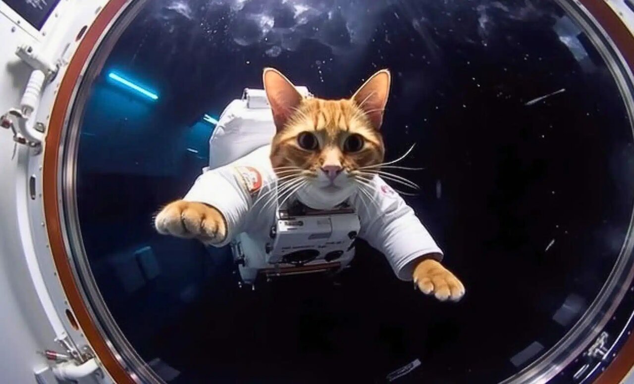 گربه در فضا هم روی پاهایش فرود میآید؟ / یک آزمایش جالب ببینید