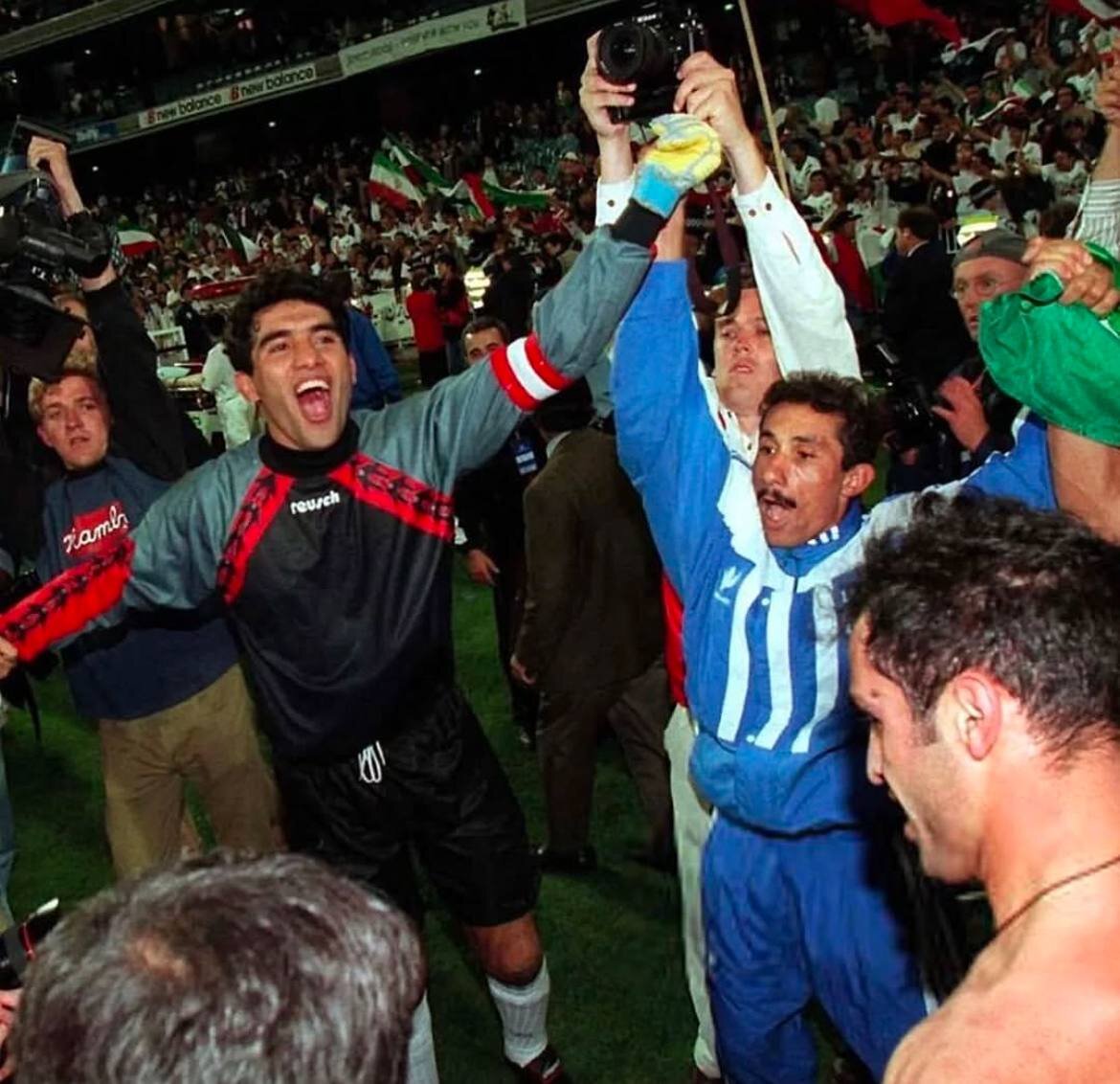 عکس | فریاد از ته دل عابدزاده و ابراهیم تهامی جلوی جشم استرالیاییها