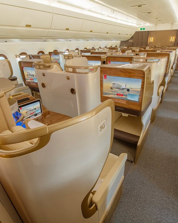 صندلی های لوکس بیزینس هواپیمای A350-900