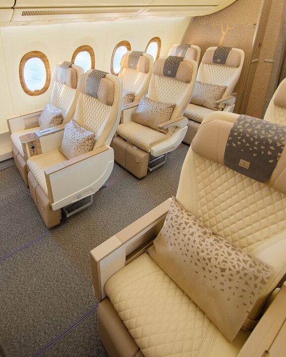 صندلی های لوکس بیزینس هواپیمای A350-900