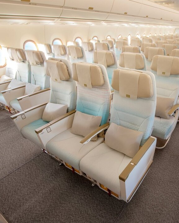 صندلی های لوکس بیزینس هواپیمای A350-900