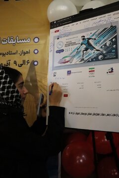 تصاویر | جایزه بزرگ اسکواش بانوان ایران در اهواز