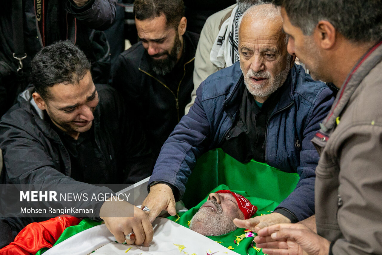 تصاویر تلخ از پیکر سردار سپاه که در حلب سوریه به شهادت رسید