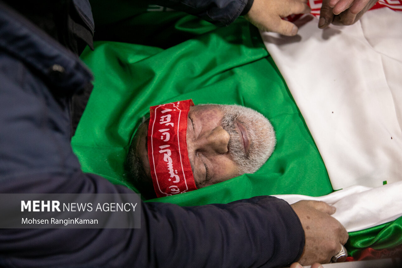 تصاویر تلخ از پیکر سردار سپاه که در حلب سوریه به شهادت رسید