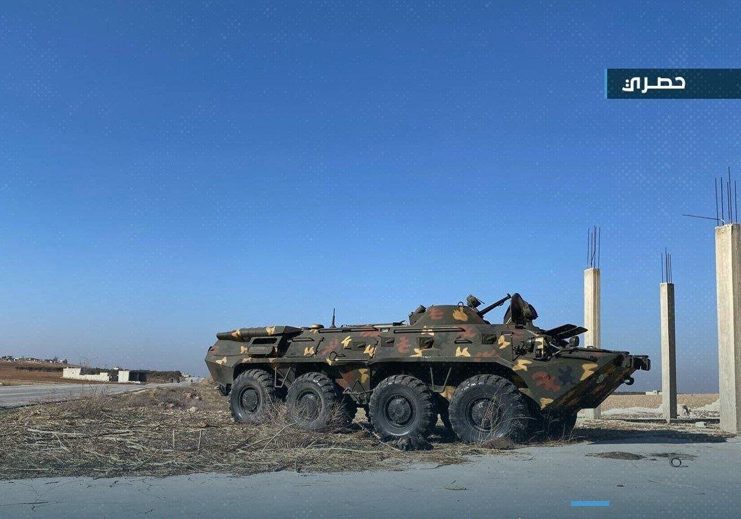 توپ و تانک ارتش سوریه به دست تروریستها افتاد/عکس