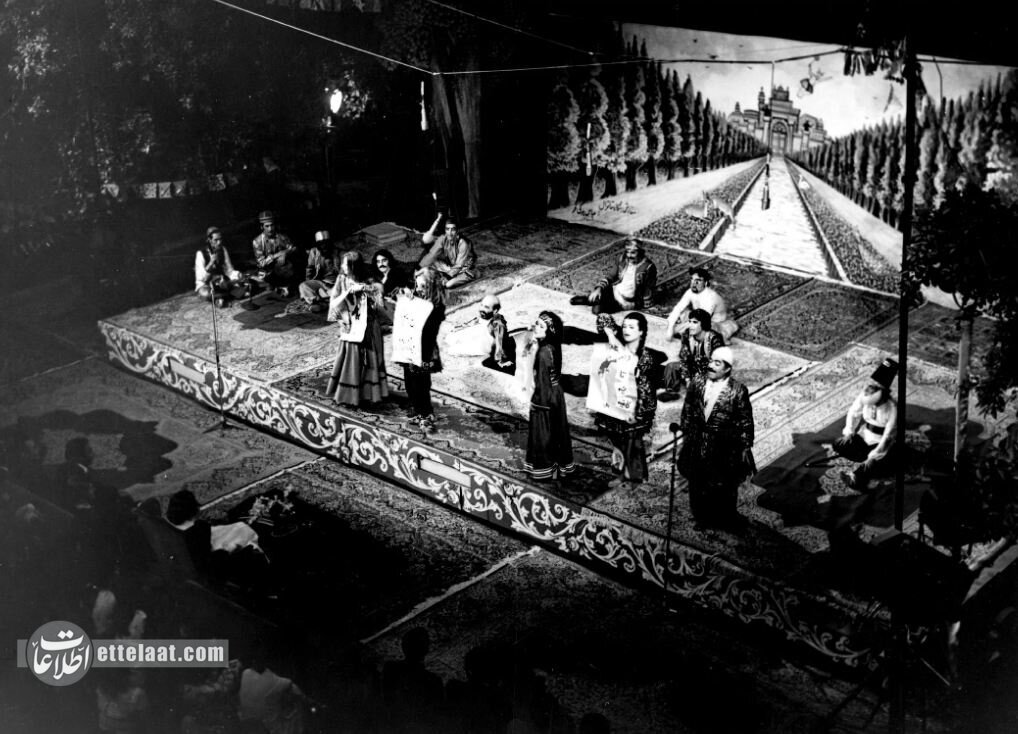 عکسهایی از علی نصیریان و عزتالله انتظامی در نیم قرن پیش