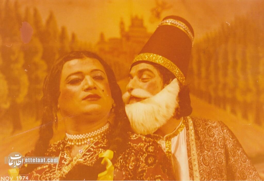 عکسهایی از علی نصیریان و عزتالله انتظامی در نیم قرن پیش