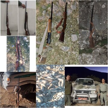 ۹ متخلف زیست محیطی در لرستان دستگیر شدند