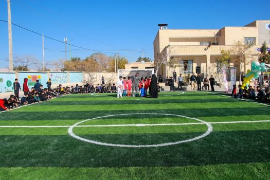 افتتاح زمین چمن مصنوعی در سرخه،انتخاب رئیس و اعضای هیات رئیسه هیئت ورزشی دانشآموزی