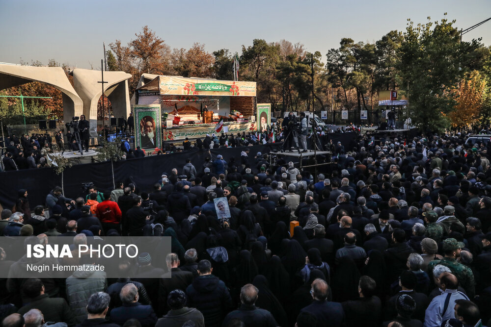 روایت فرمانده سپاه تهران از سن شهدای گمنام که امروز تشییع شدند +تصاویر