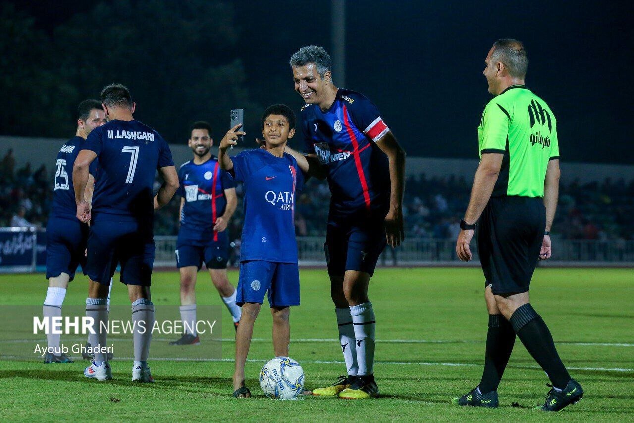 عکس | عادل فردوسیپور در کیش کاپیتان شد