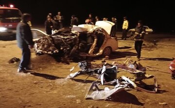 ۶ مصدوم و فوتی در تصادف خودرو سواری با تریلی جاده خواف ۶ مصدوم و فوتی در تصادف خودرو سواری با تریلی جاده خواف