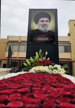 عکس محل دفن پیکر هاشم صفیالدین عکس محل دفن پیکر هاشم صفیالدین