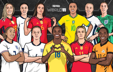 عکس| تیم منتخب سال 2024 زنان جهان با یک سورپرایز! عکس| تیم منتخب سال 2024 زنان جهان با یک سورپرایز!