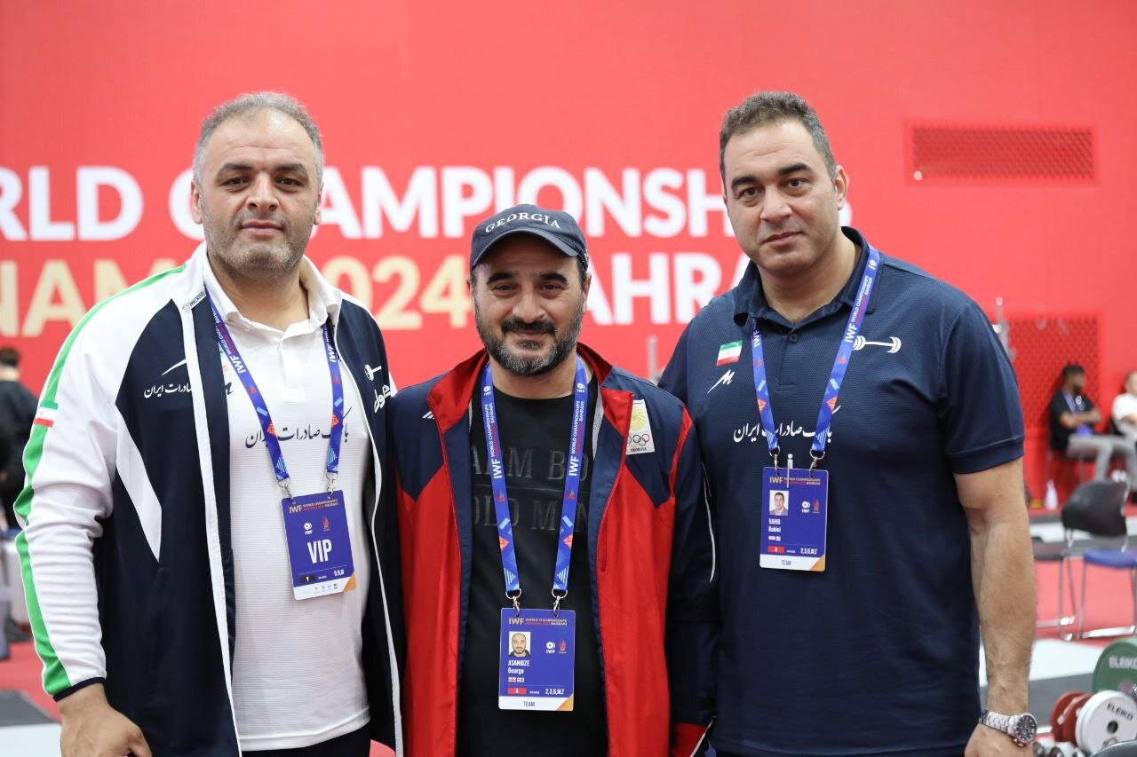 عکس | قهرمان المپیک آتن در جمع ملیپوشان