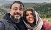 جشن تولد مونا کرمی در کنار سپند امیرسلیمانی