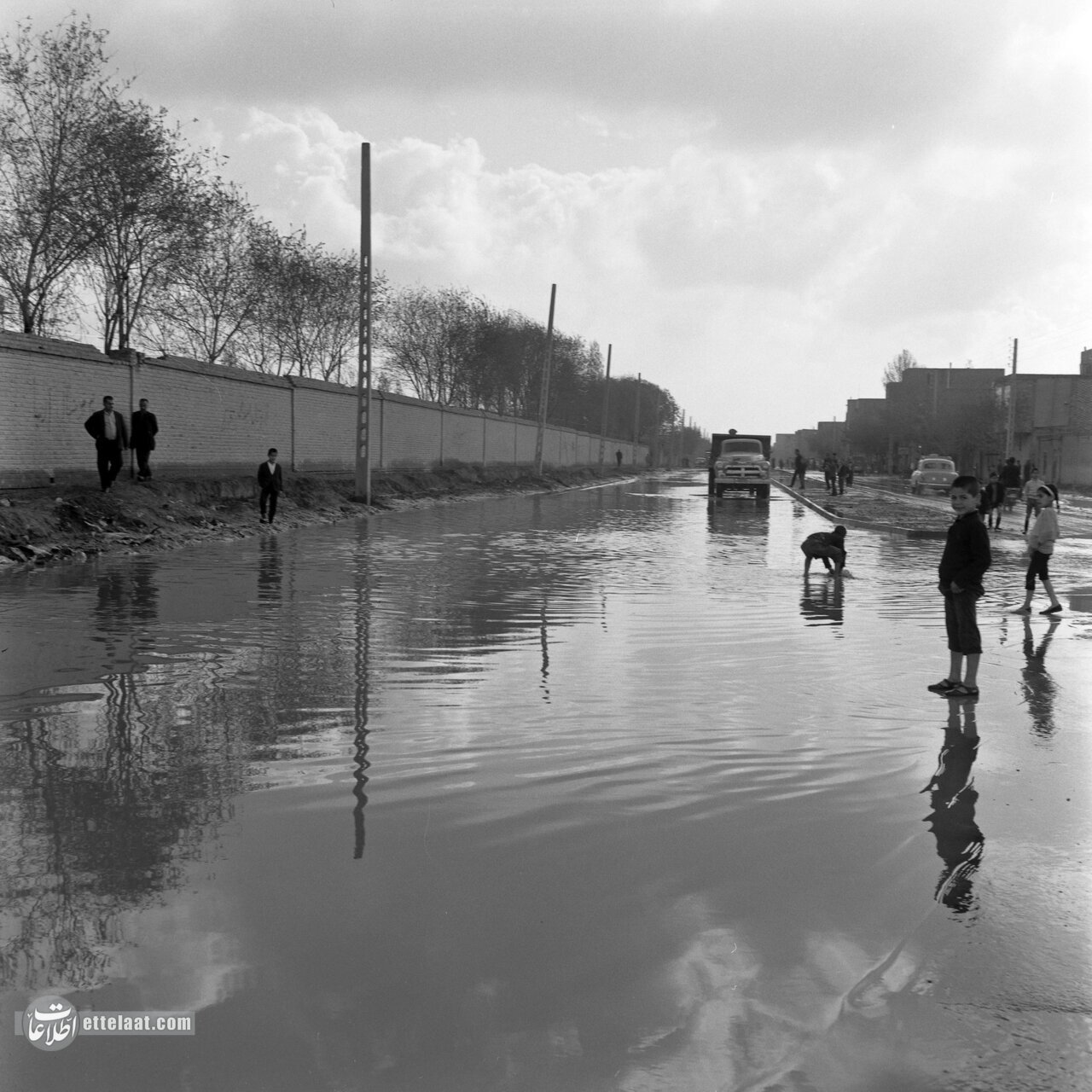 سیل در تهران/ عکس