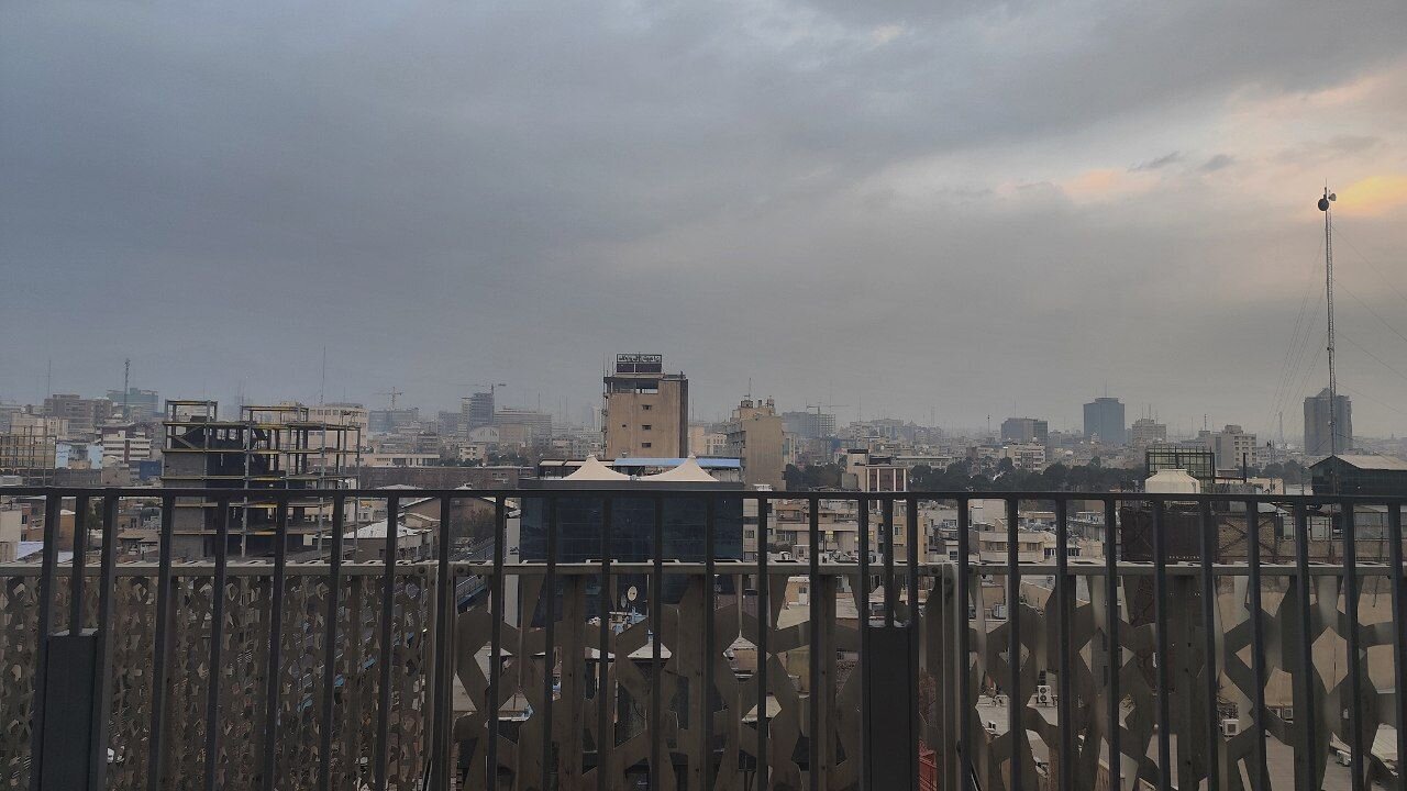 تهران آلوده از نمای سینمایی/ عکس