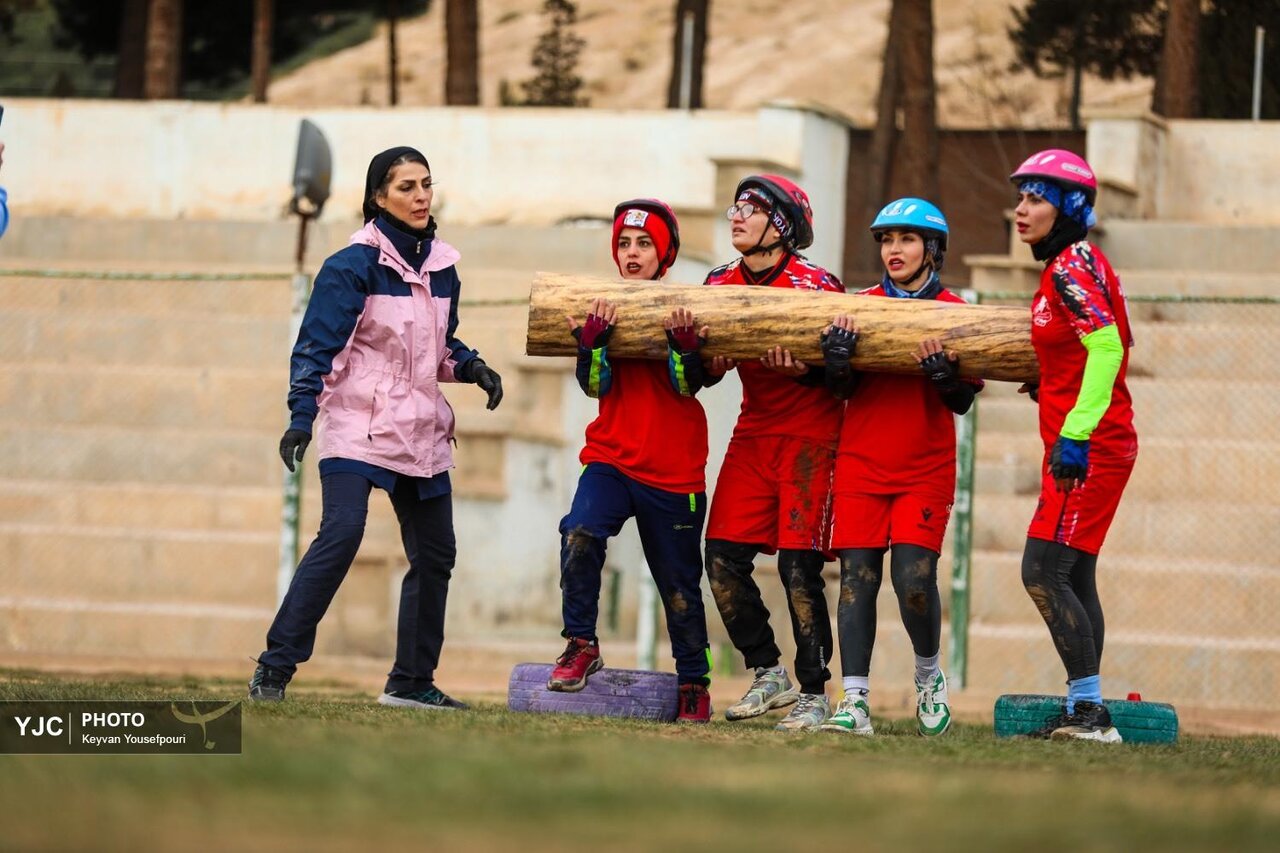 عکس | رقابت قویترین زنان ایران؛ قدرتنمایی خانمها در شاهرود